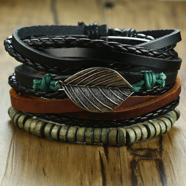 Vintage Bracelet - Leaf