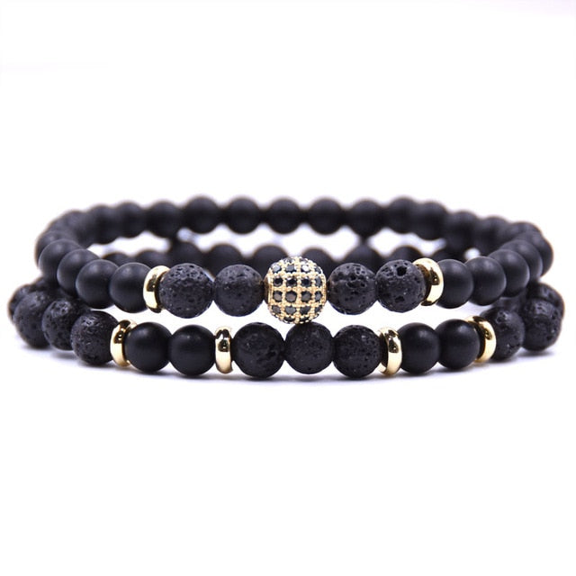 Crystal Stone Bracelet - Strength