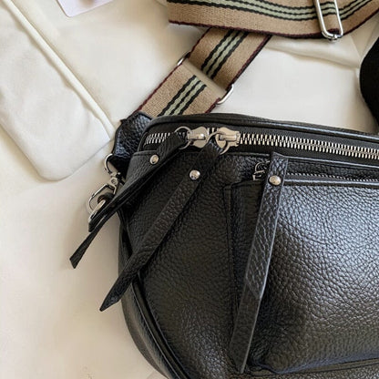 Bolsa Oxana de Couro Alça Transversal
