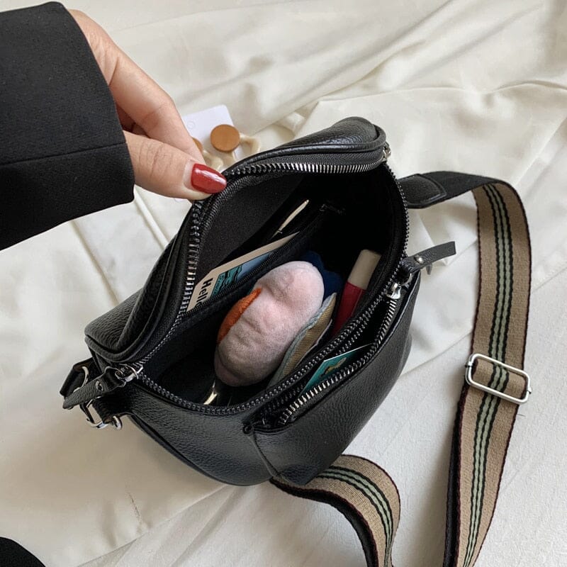 Bolsa Oxana de Couro Alça Transversal