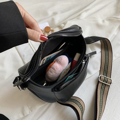 Bolsa Oxana de Couro Alça Transversal