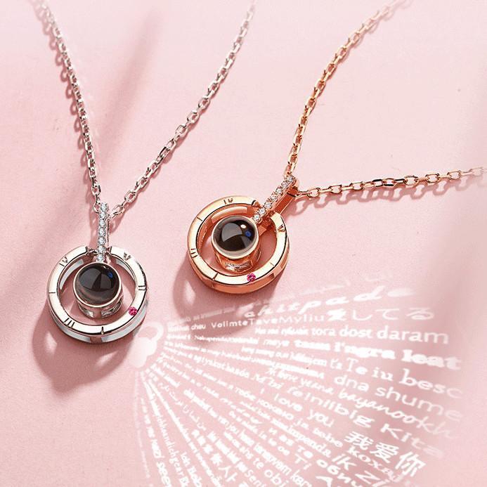 "I Love You" In 100 Languages Necklace