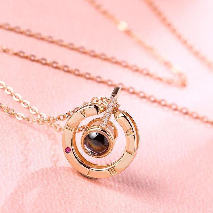 "I Love You" In 100 Languages Necklace