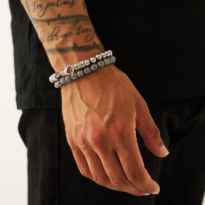 Chrome Ball Bracelet (Silver)