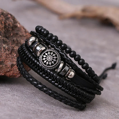 Vintage Bracelet - Sun (Black)
