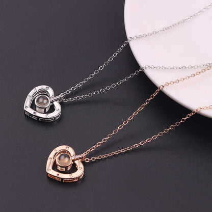 "I Love You" In 100 Languages Necklace
