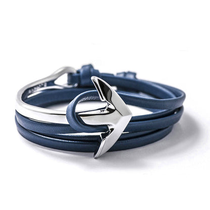 Anchor Bracelet - Royal Blue