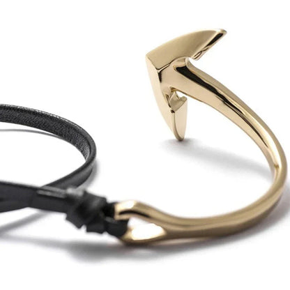 Anchor Bracelet - Black