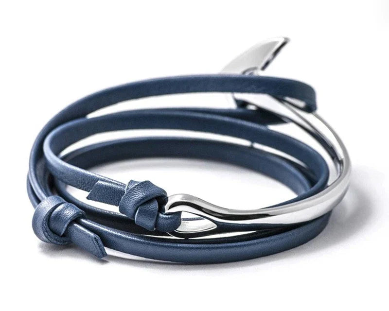 Anchor Bracelet - Royal Blue