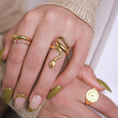 BIG SNAKE RING