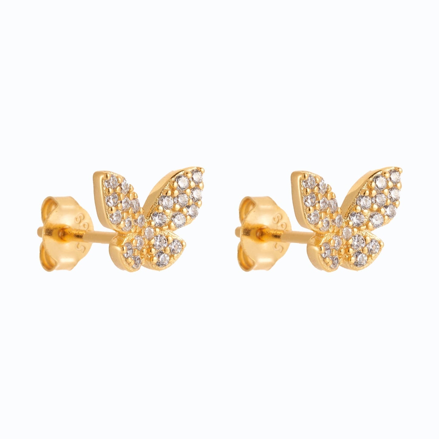 BUTTERFLY STUD