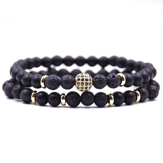 Crystal Stone Bracelet - Strength