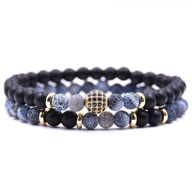 Crystal Stone Bracelet - Wisdom