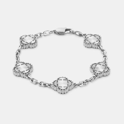 Clover Bracelet (Silver)